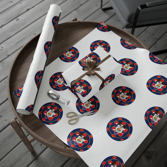 Pickleball Gift Wrap, Utah  State Flag
