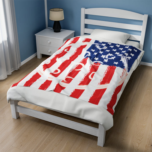 USA Pickleball Blanket 50x60"