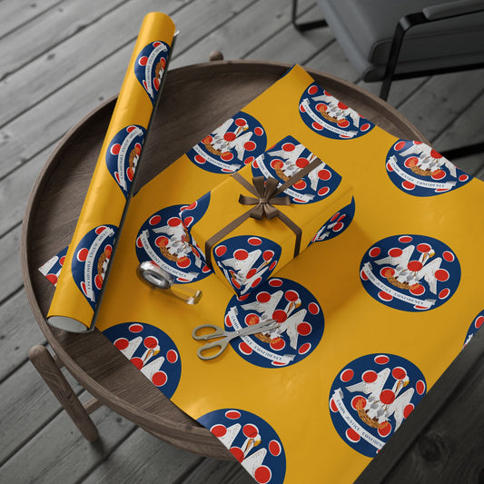 Pickleball Gift Wrap, Louisiana State Flag