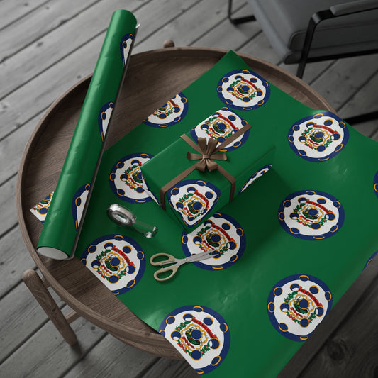 Pickleball Gift Wrap, West Virginia  State Flag